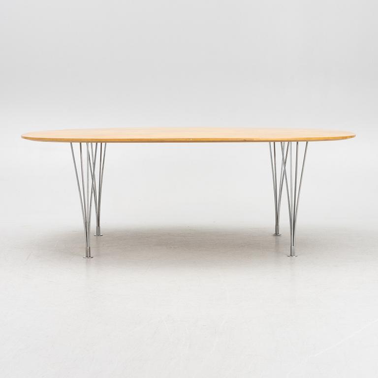 Bruno Mathsson & Piet Hein, dining table, "Superellipse", Mathsson International, Värnamo, Sweden.