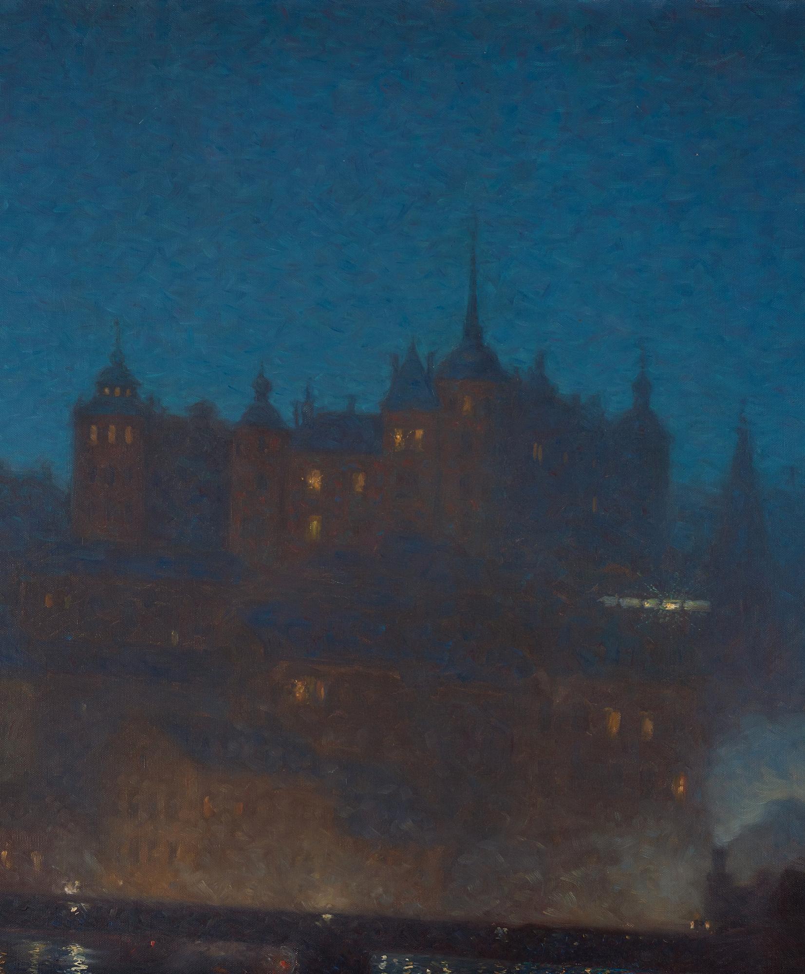 Erik Tryggelin, The Fish market at Kornhamnstorg, Stockholm.