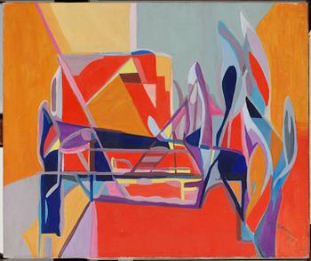 484. Siri Rathsman, "Studie i rött och blått".