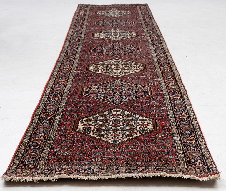 Gallery carpet, Bidjar approximately 400 x 85 cm.