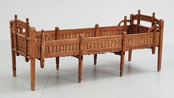 210. A 18th cent swedish bed.