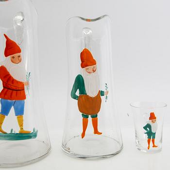 Glögg service 14 dl 20th century.