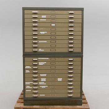 ARKIVSKÅP, 1900-talets andra hälft.