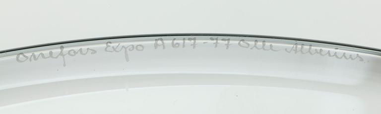 FAT, glas, Olle Alberius, Orrefors.