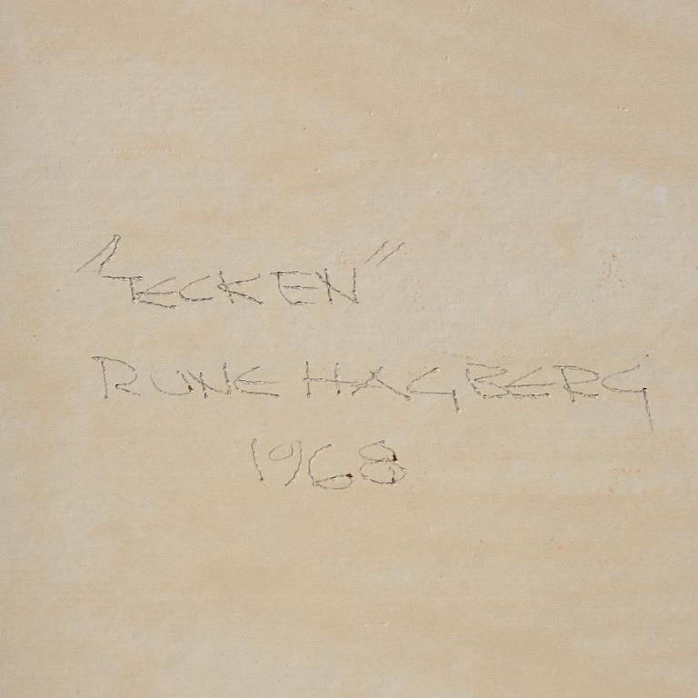 Rune Hagberg, "Tecken".