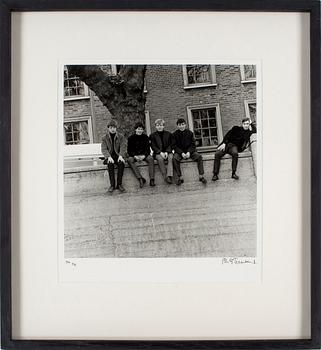 PHILIP TOWNSEND, gelatin silver print "Rolling Stones", signed Philip Townsend and numbered AP 2/5.