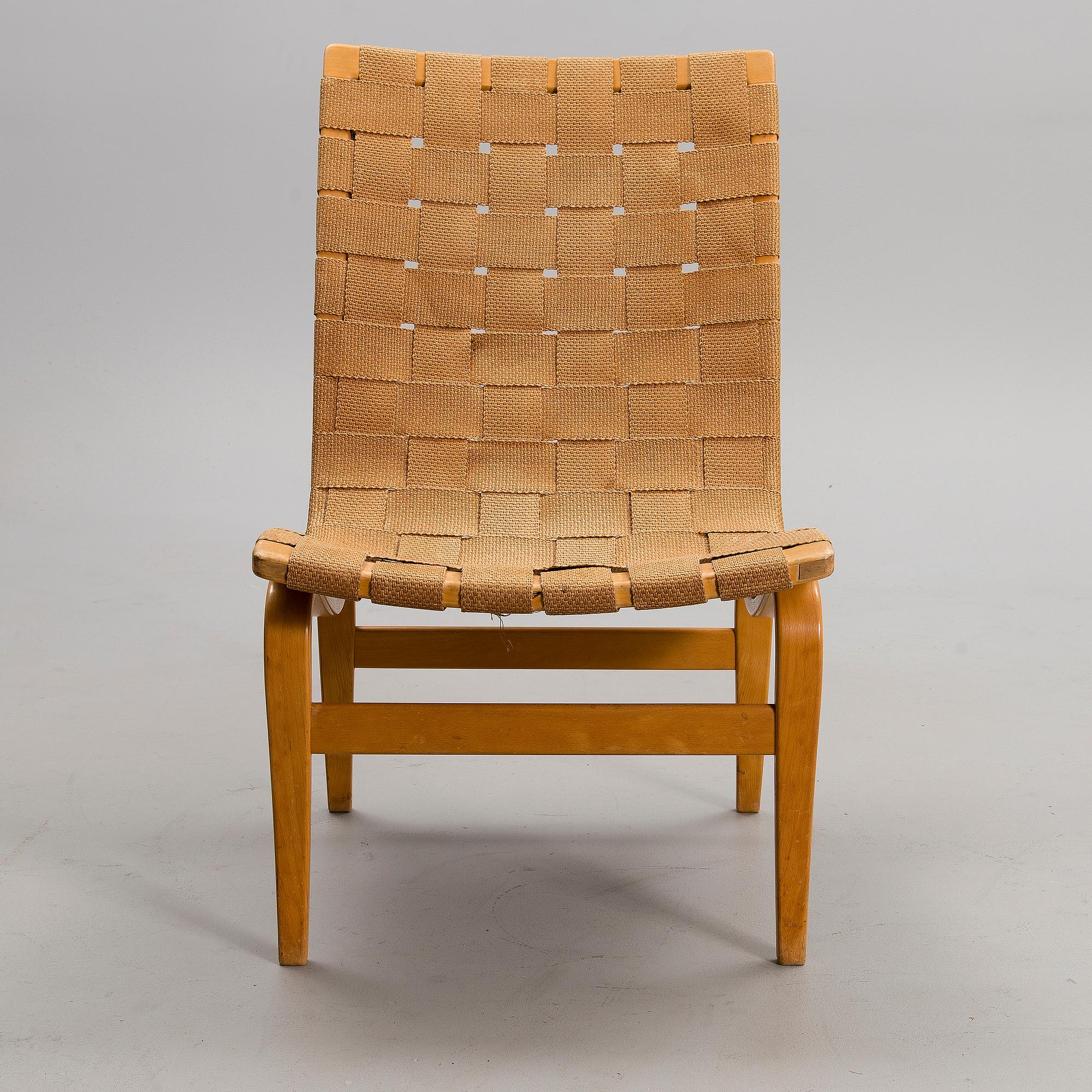 BRUNO MATHSSON, NOJATUOLI "EVA", Karl Mathssonille, Värnamo, Ruotsi 1941.