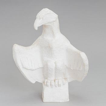 JUSSI MÄNTYNEN, sculpture in plaster, signed and dated 1952.