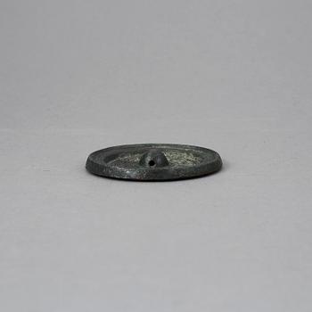 SPEGEL, brons, Kina, troligen Handynastin, 206 f.Kr.–220 e.Kr.
