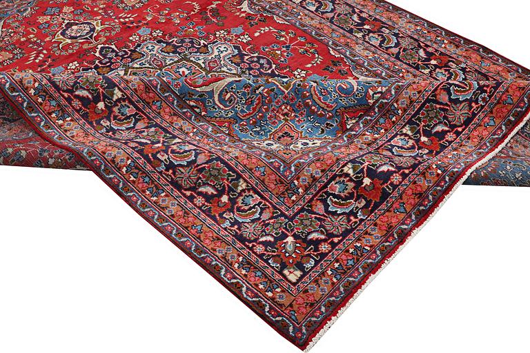 A carpet, Sabzewar, c. 331 x 243 cm.