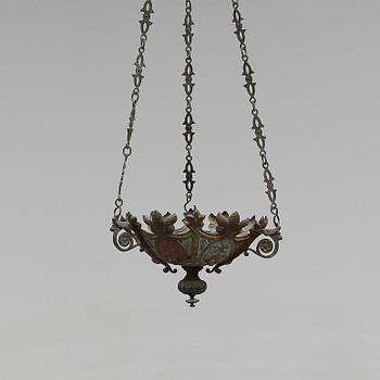 TAKAMPEL, omkring år 1900. Höjd ca 80 cm.