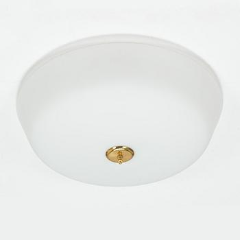 A mid-20th century ceiling light, model 101/5 Orno, Stockmann, Finland.