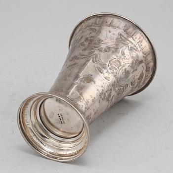 POKAL, silver, C G Hallberg, Stockholm, 1937. Vikt 270 g.