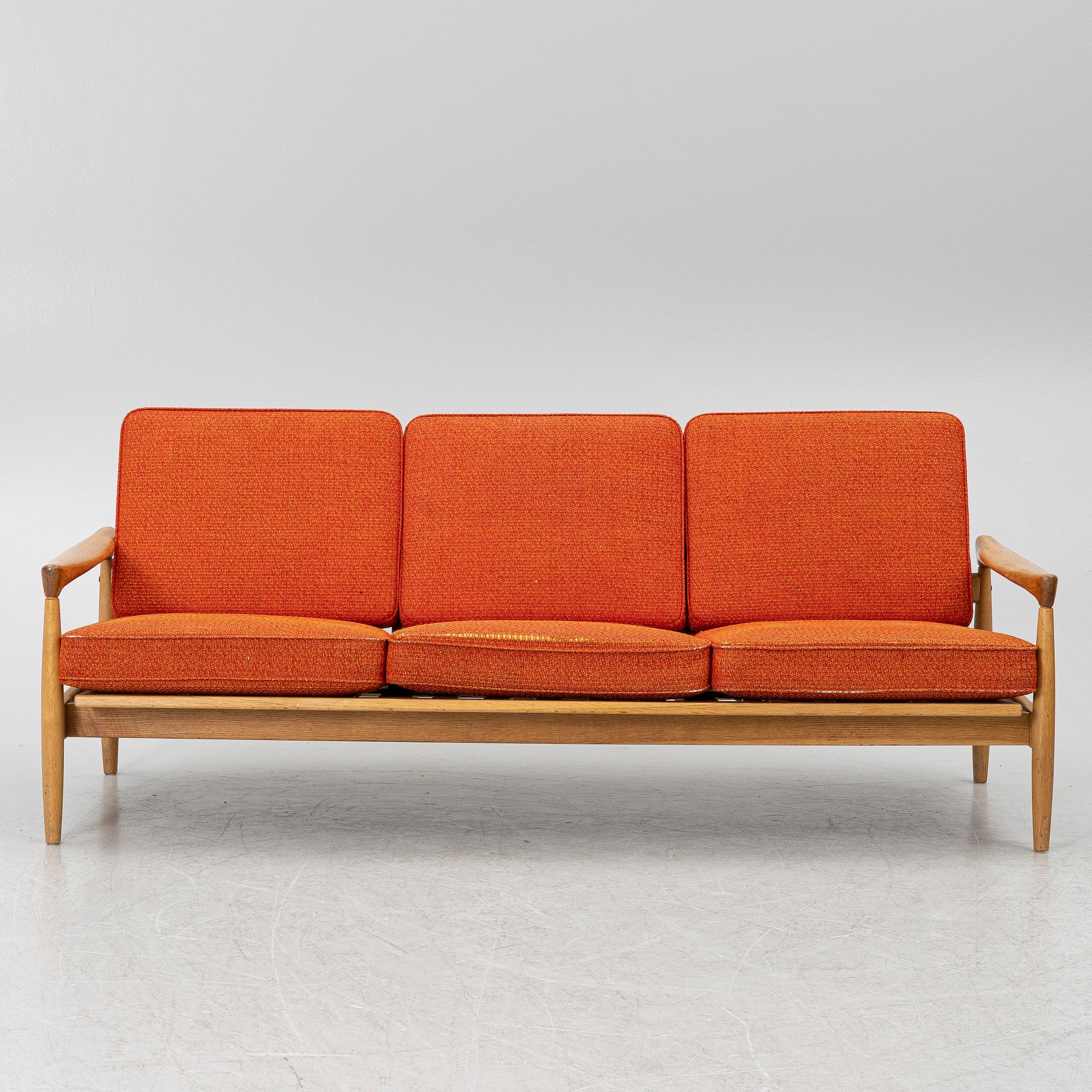 Erik Wörtz, a sofa, "Kolding", IKEA, 1960s.