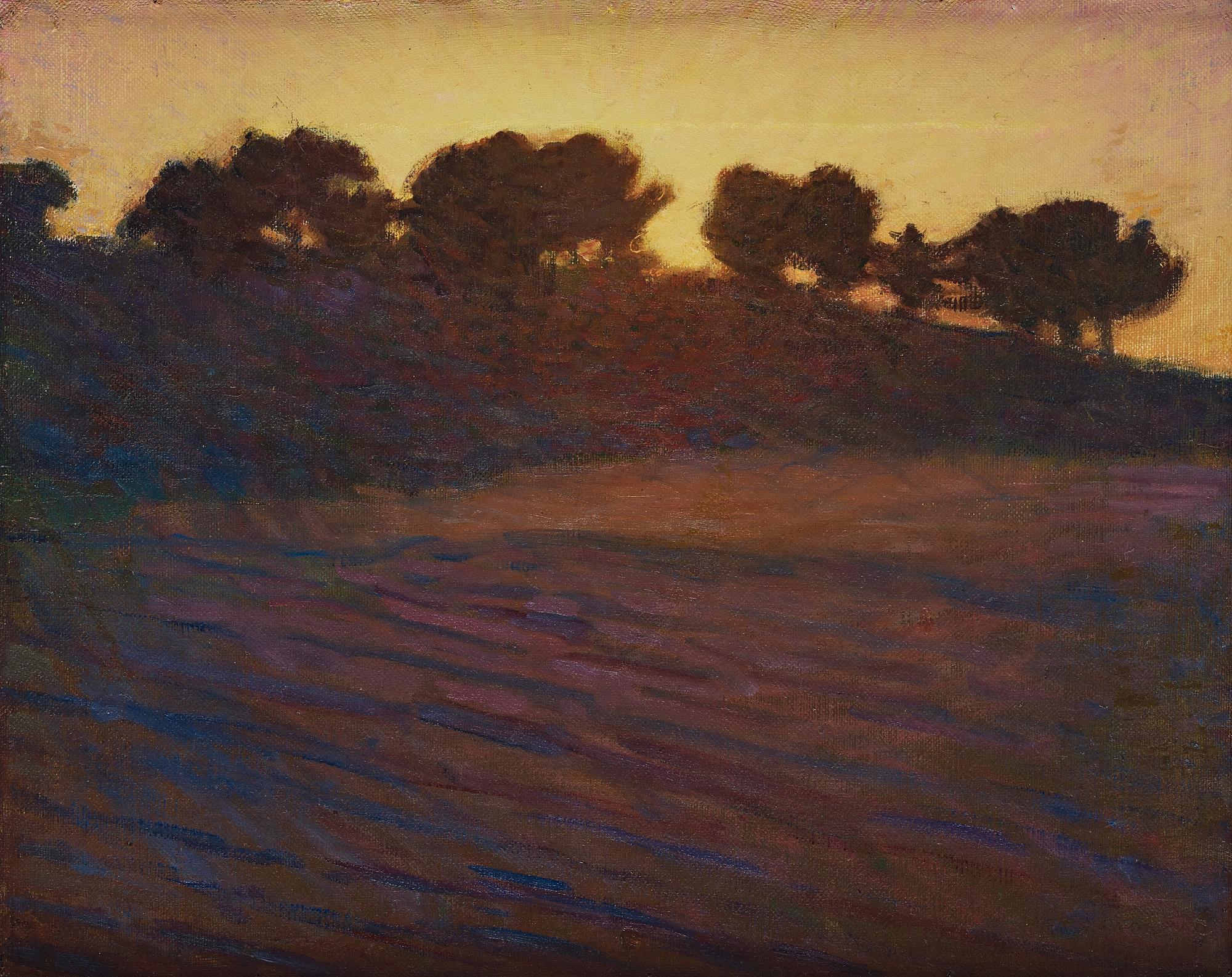Fritz Lindström, French landscape.