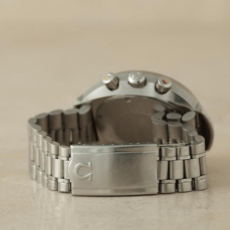 OMEGA, Flightmaster (T SWISS MADE T), chronograph, wristwatch, 43 x 53 mm,