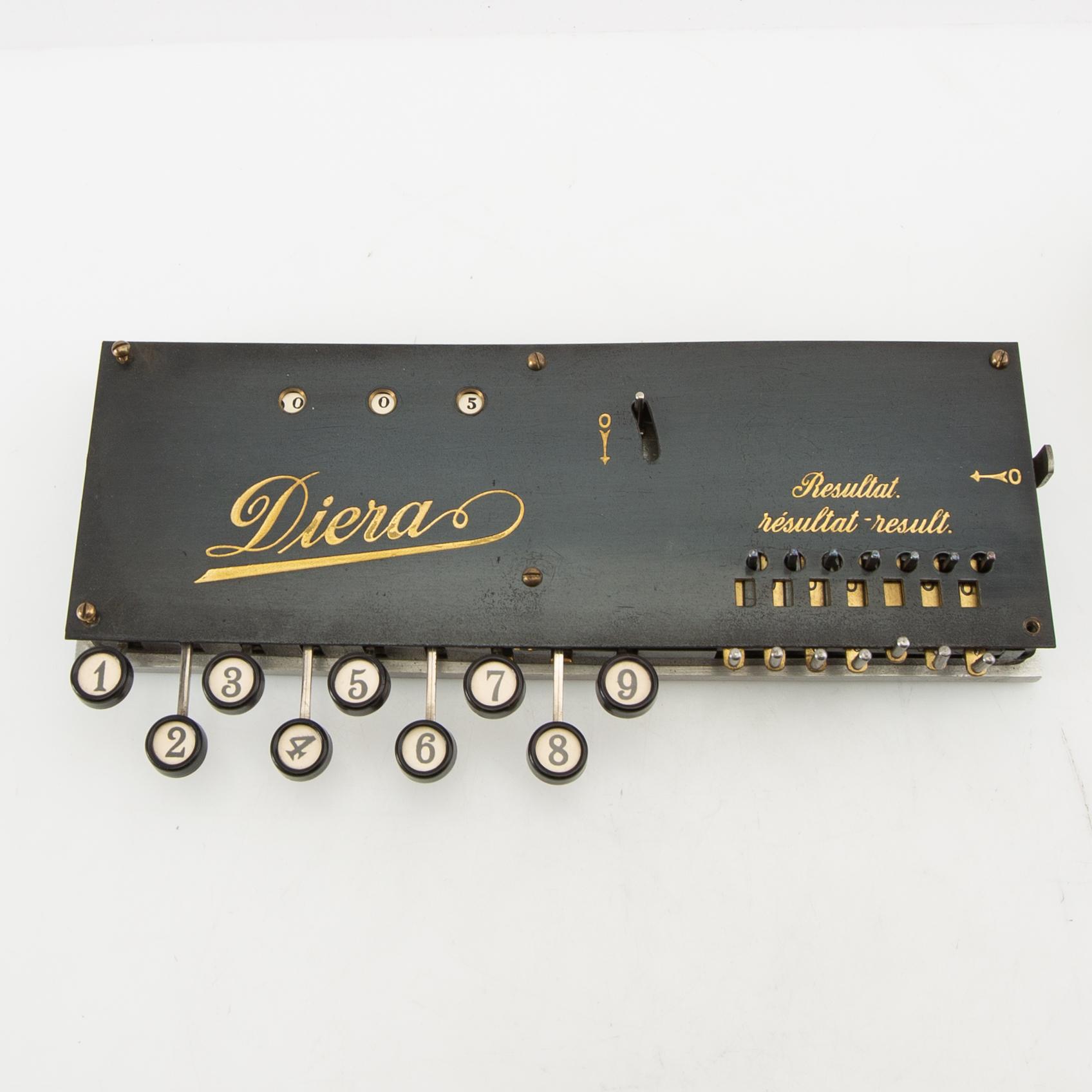 Kalkyltor Diera, Pallweber & Bordt, början på 1900-talet.