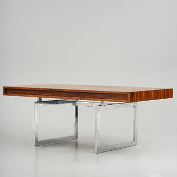 A rosewood office set, Echo, Switzerland, 1970s-80s.