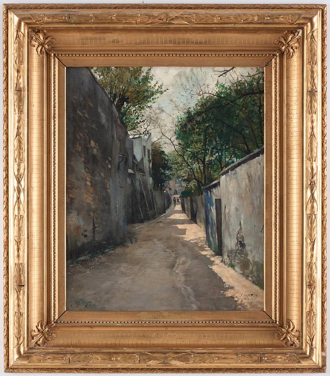 Hugo Birger, Solbelyst gränd, Paris.