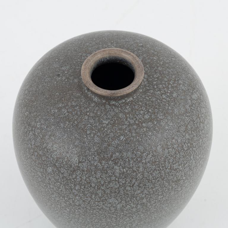 Erich & Ingrid Triller, a stoneware vase, Tobo, signed.