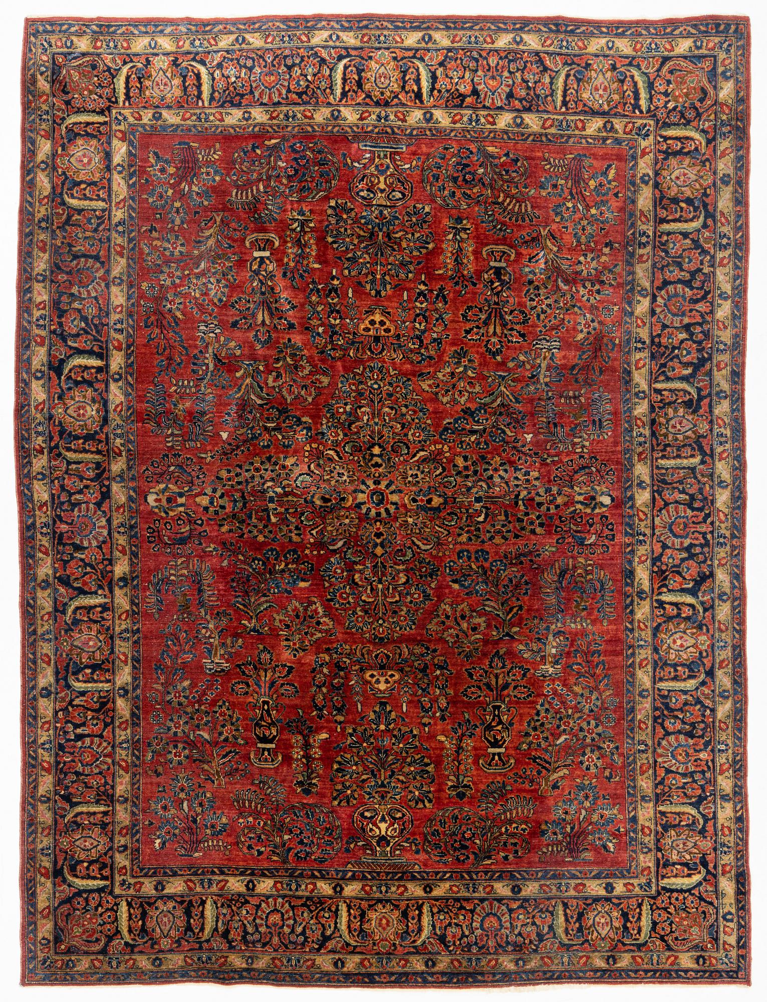 A Carpet, Sarouk, circa 350 x 260 cm.