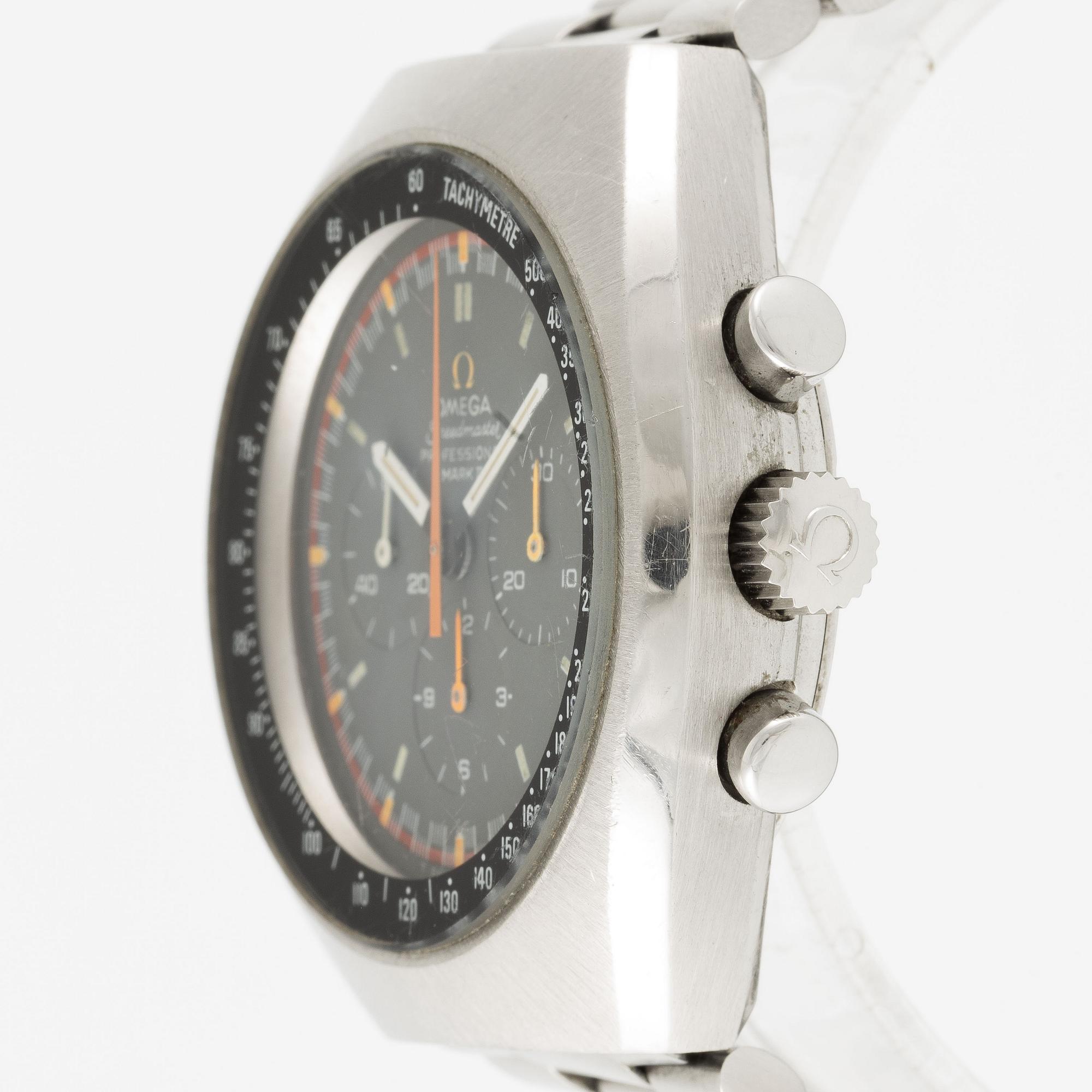 Omega, Speedmaster, Professional, Mark II, "Racing Dial", kronograf, ca 1974.