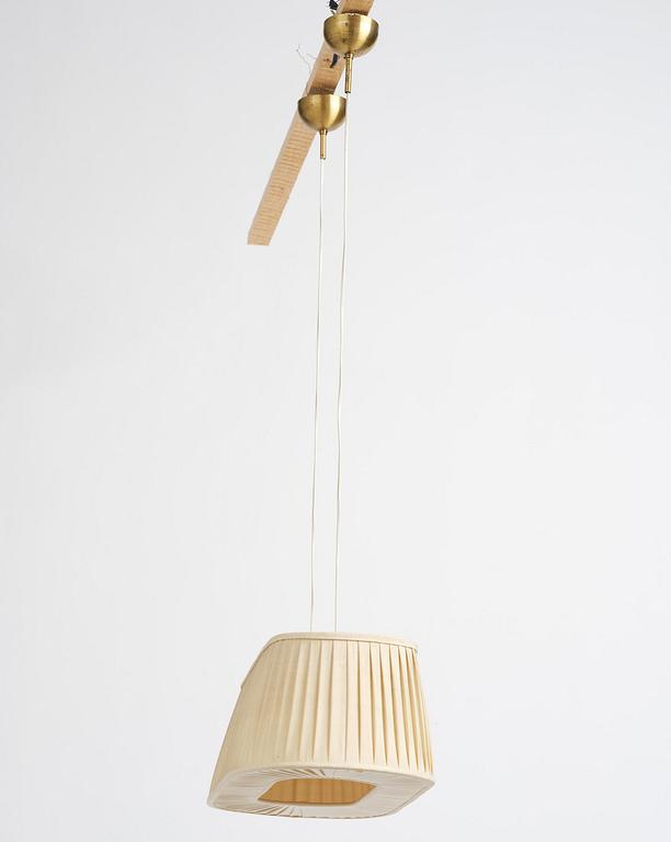 Josef Frank, a rare ceiling lamp model "G 2145", Firma Svenskt Tenn, 1950s.