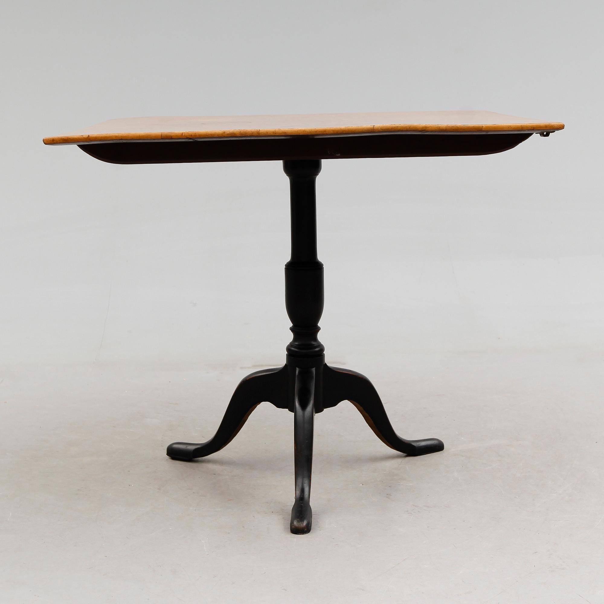FÄLLBORD, 1700-talets andra hälft.