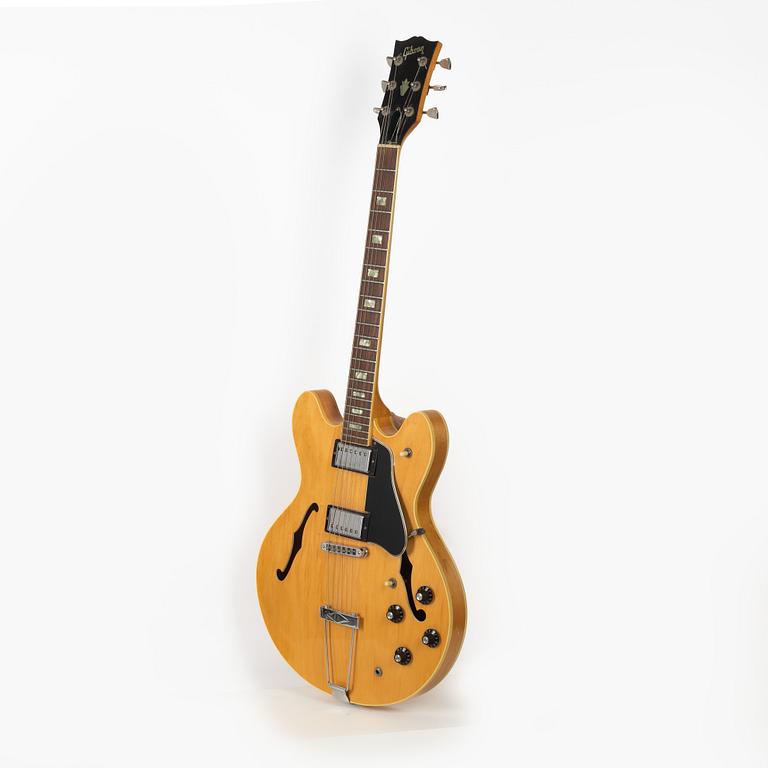 Gibson, electric guitar, "ES 335 TD Natural", USA 1978.