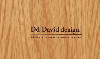 FÅTÖLJER samt BORD, 3 delar, "Bowie", design Claesson, Koivisto o Rune för David Design.