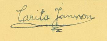 Tove Jansson, Booklet, A Tale of Moomintroll for Föreningsbanken, Helsinki 1956.