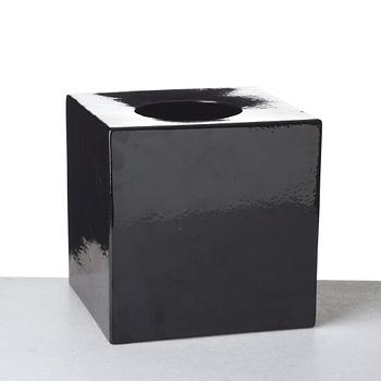 Ettore Sottsass, vas, "Cubic vase model 585", Società Ceramica Toscanadi Figline, Italien, 1962.