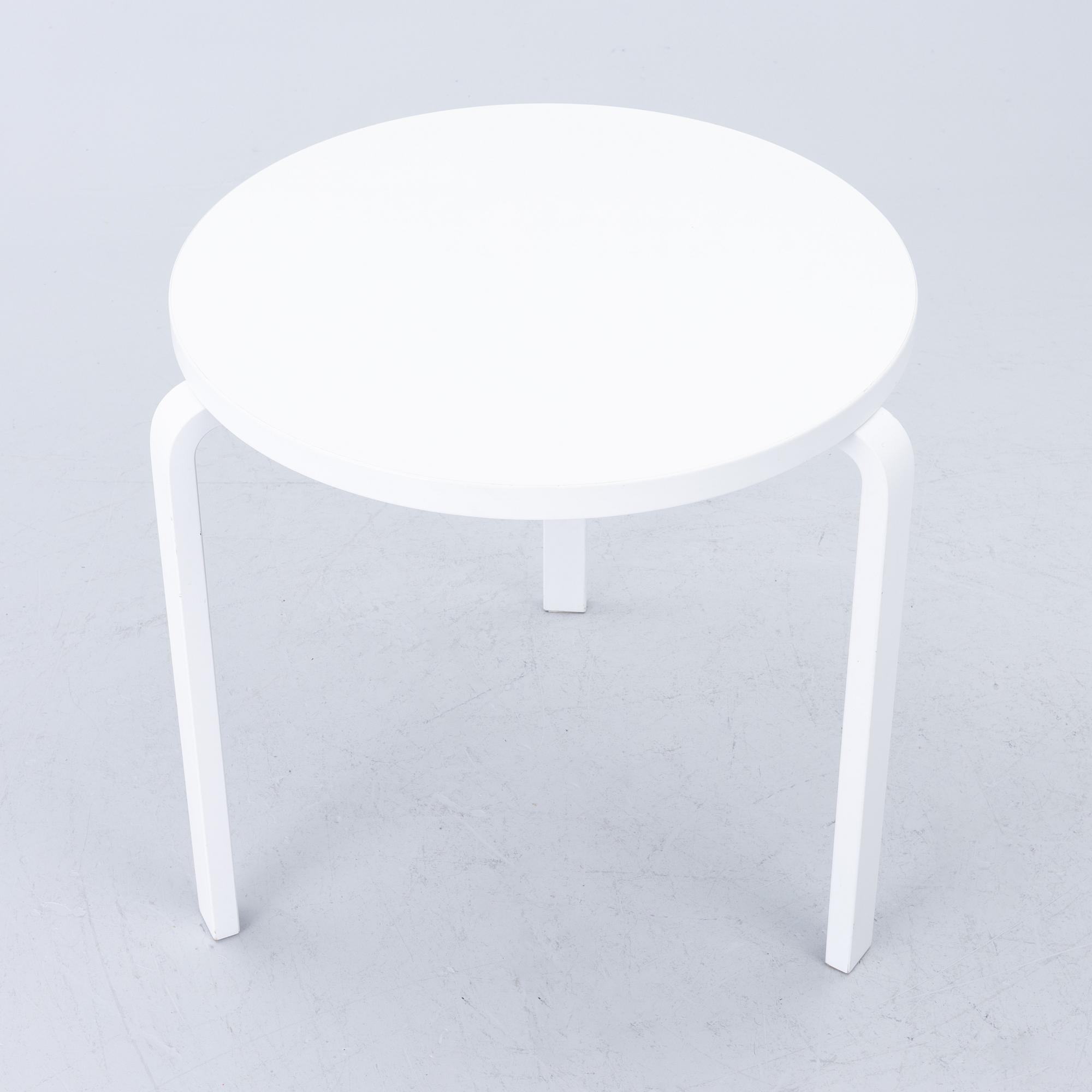 Alvar Aalto, a model 90B dining table, Artek, Finland, 2019.