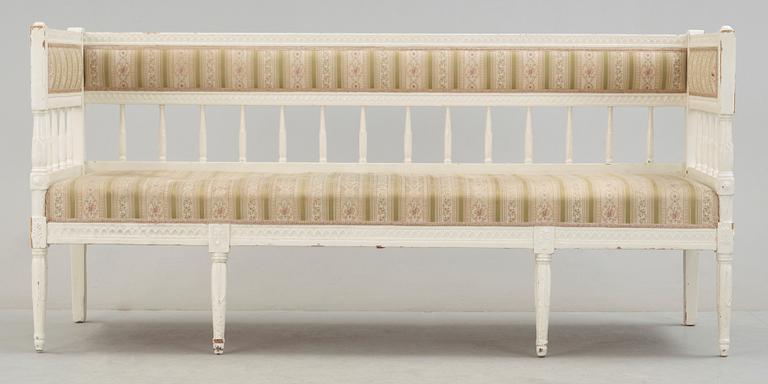 SOFFA, gustaviansk. 1700-tal.