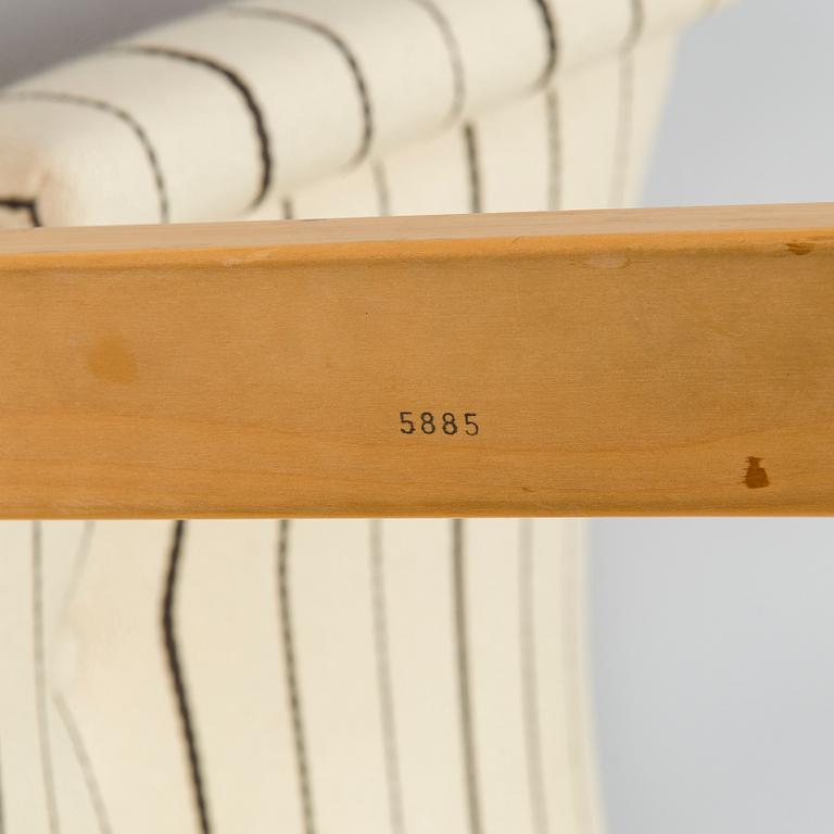 Alvar Aalto, nojatuoli, malli 401, Artek 1900-luvun loppu.