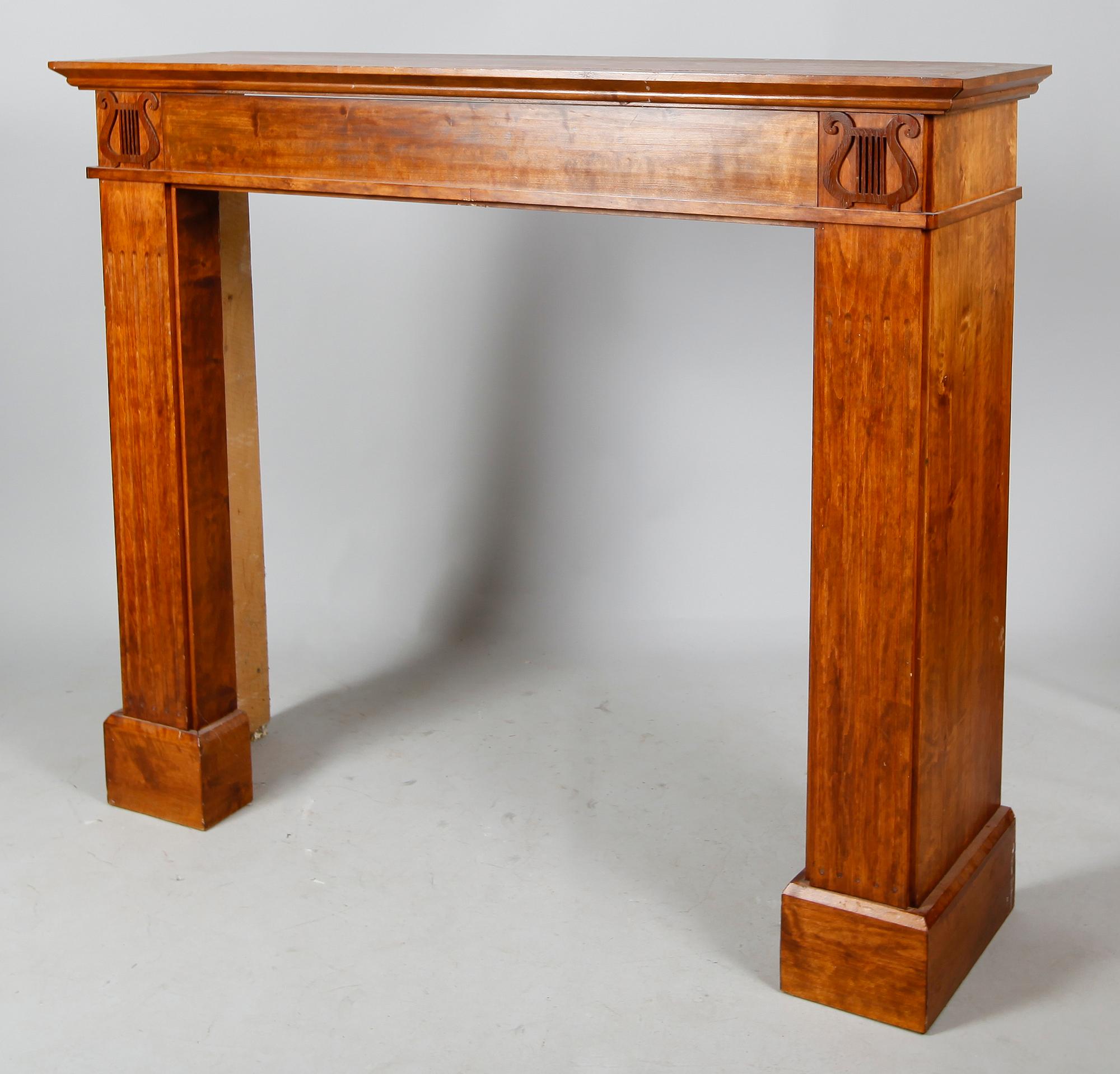 DEKORELEMENT, för öppen spis, karl johanstil, 1800-/1900-tal.