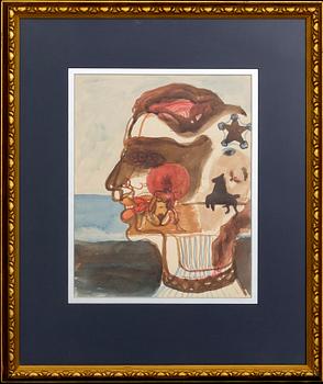 MAX WALTER SVANBERG, a signed and dated water colour.