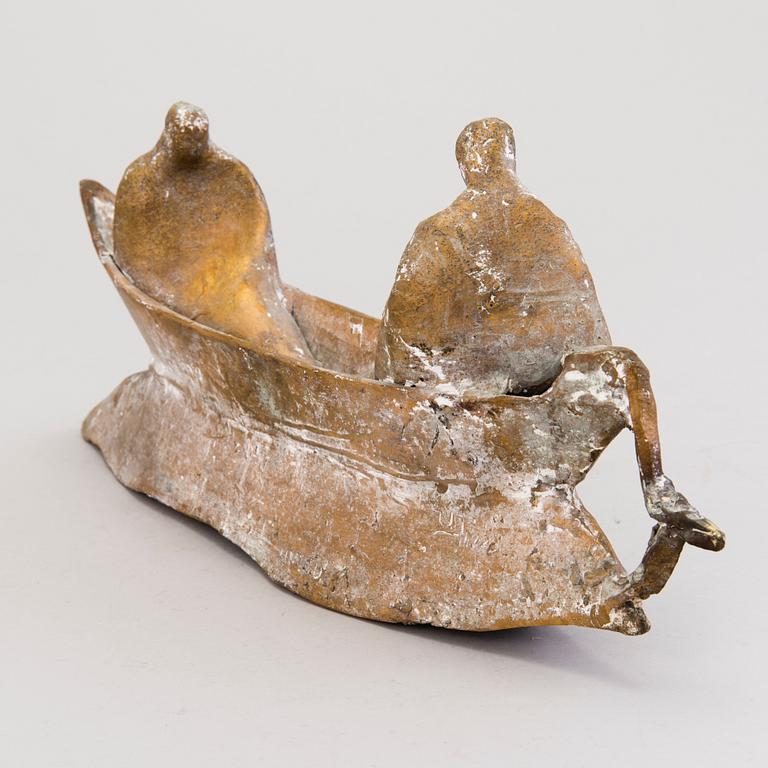 UNTO HIETANEN, sculpture, bronze, signed and dated 1990.