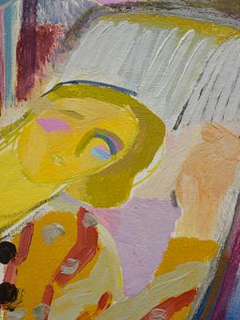 Ivon Hitchens, "Figure reading, Adelaide Road".