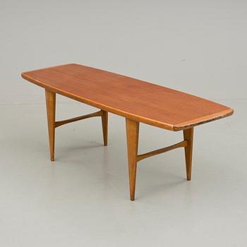 SOFFBORD, teak, Danmark, 1950-tal.