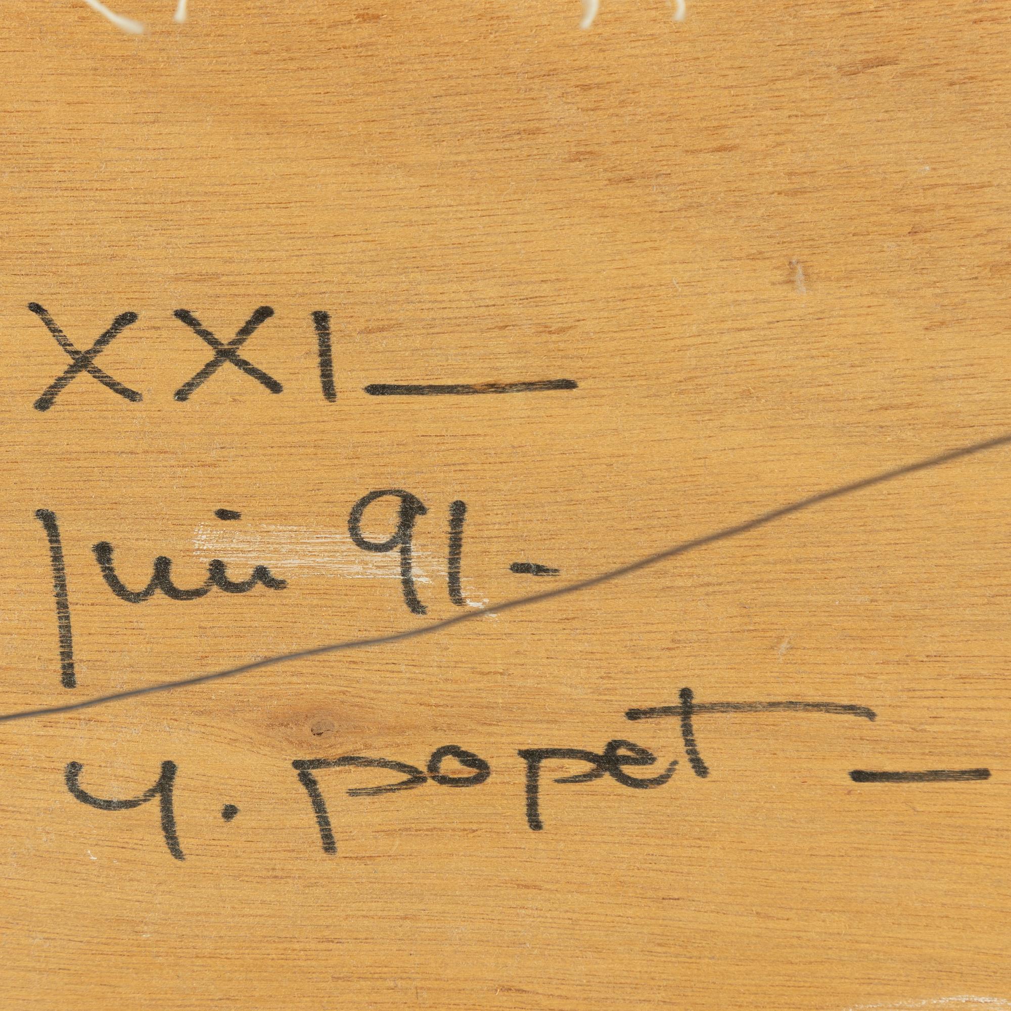 Yves Popet, "XXIV", "XXI".