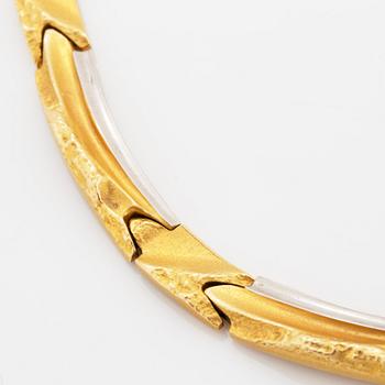 Lapponia 18K gold necklace.