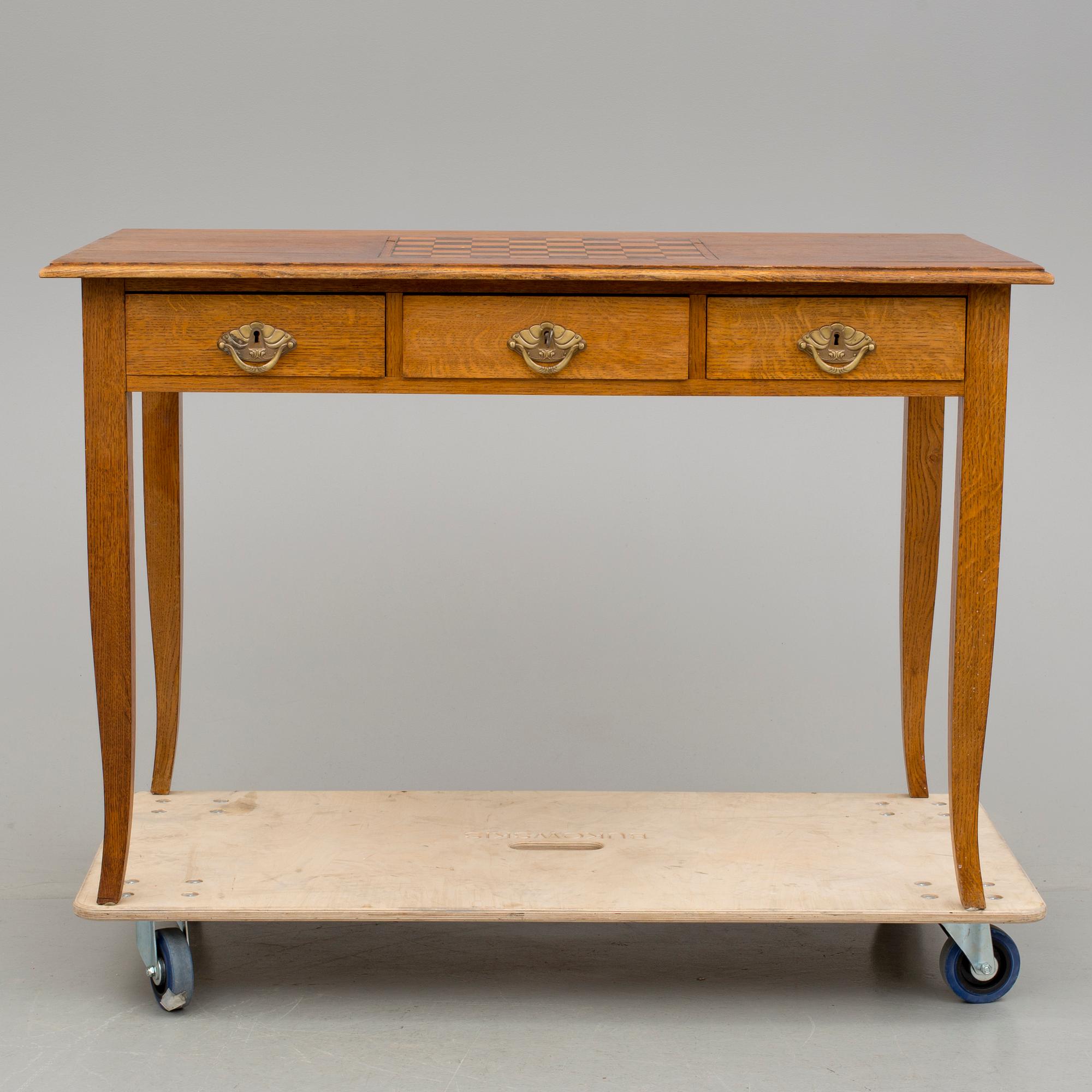 SCHACKBORD/SKRIVBORD, 1910-/20-tal.