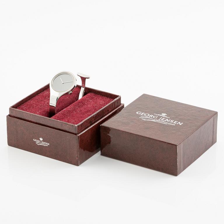Georg Jensen, Vivianna, design Torun Bülow, wristwatch, 26,5 mm.
