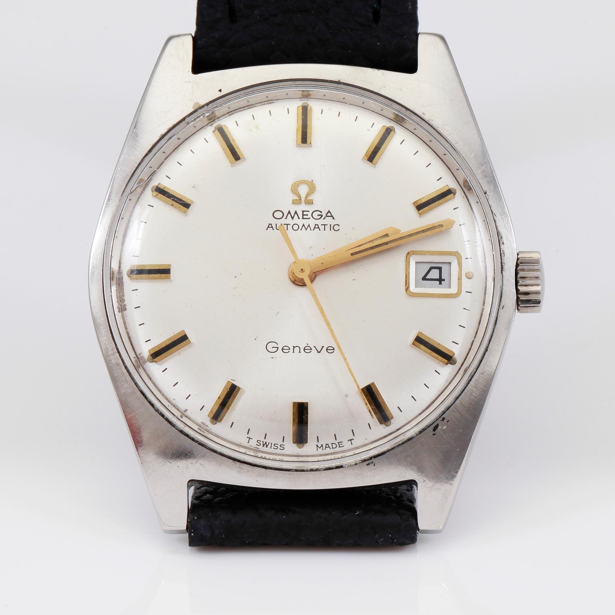 ARMBANDSUR, stål, Omega Automatic.
