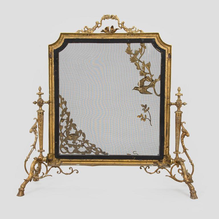 Eldskärm, 1800-talets slut.