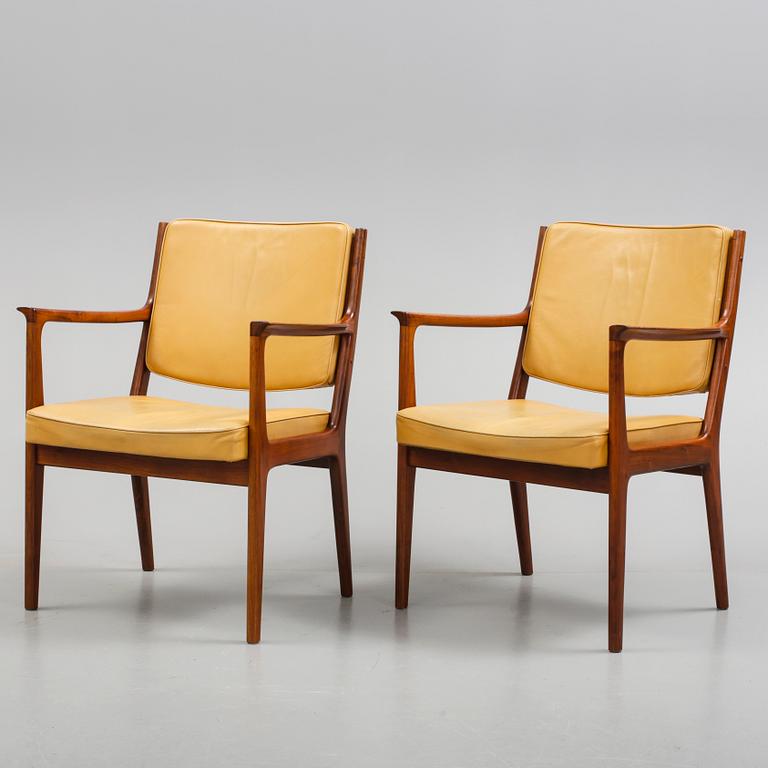 KARMSTOLAR, 1 par, Karl-Erik Ekselius, JOC Möbel AB Vetlanda, 1960-tal.