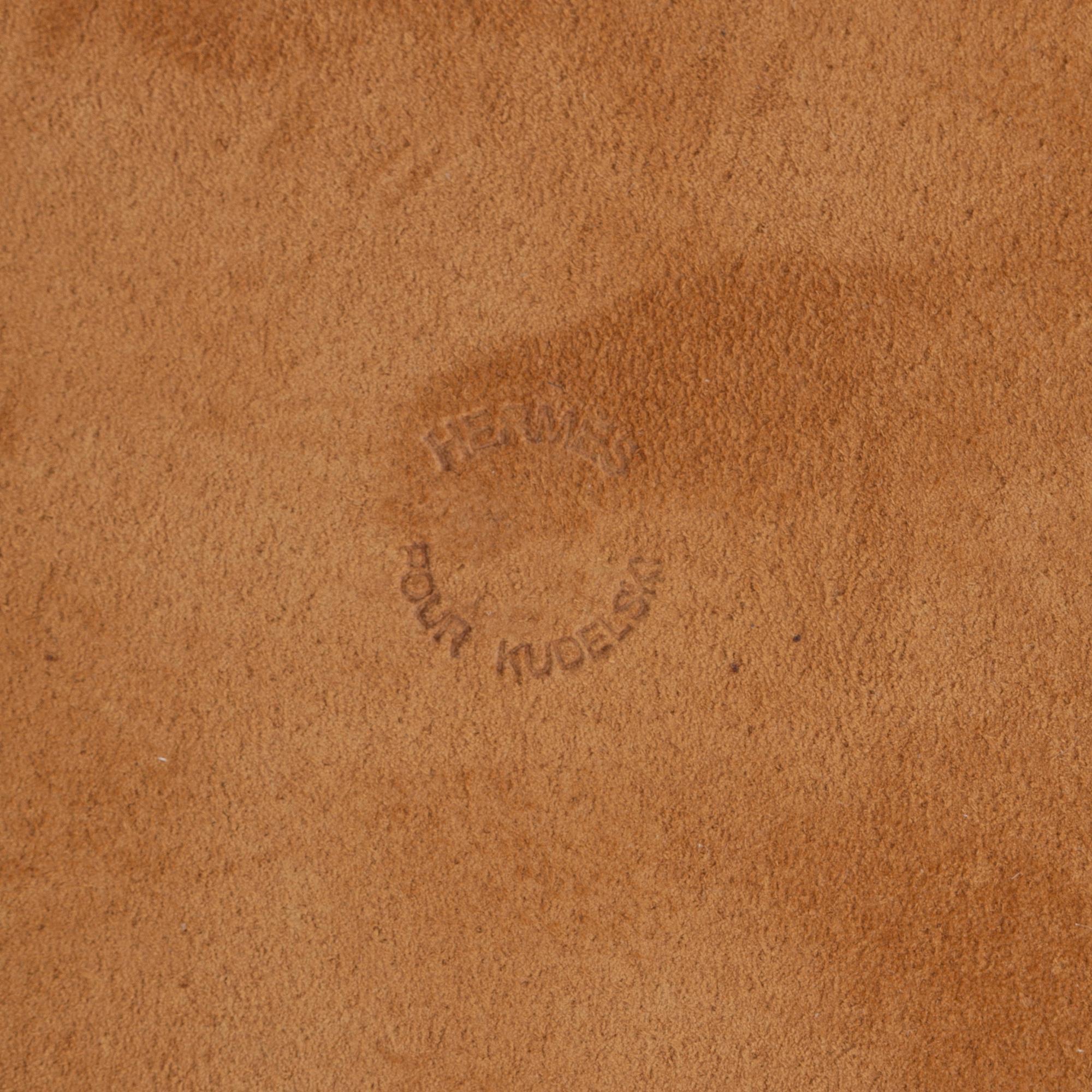 HERMÈS, a unglazed porcelain tray.