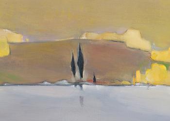 Einar Reuter (H. Ahtela), Yellow landscape.