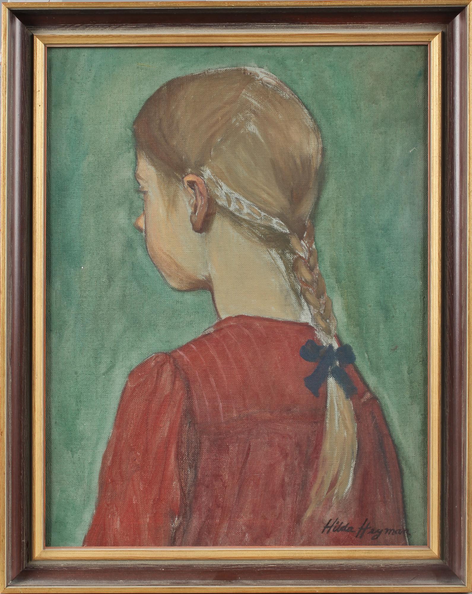 HILDA HEYMAN, olja på duk, signerad.